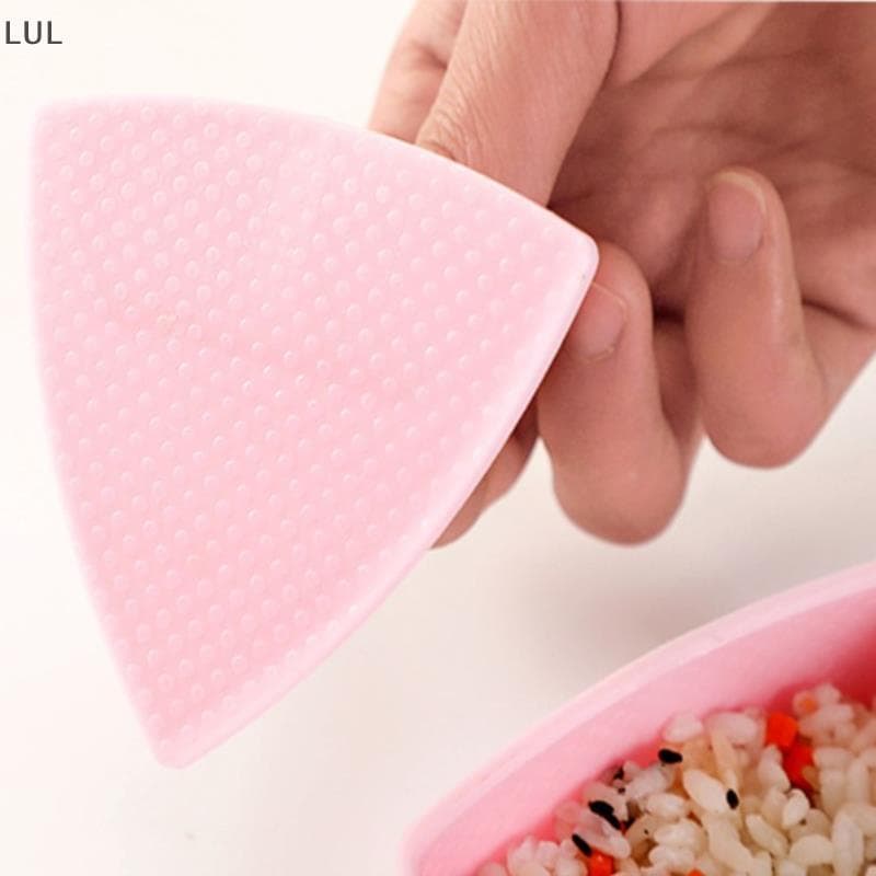 [LUL] Molde Para Sushi Onigiri Bola De Arroz Prensa Alimentos Triangular Maker Mold Kit BR