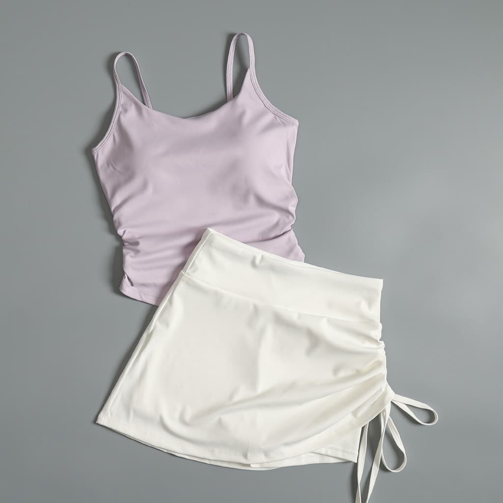 Yoga terno de Fitness feminino verão bonito volta estilingue correndo capa colete de peito Anti-reflexo esportes tênis s