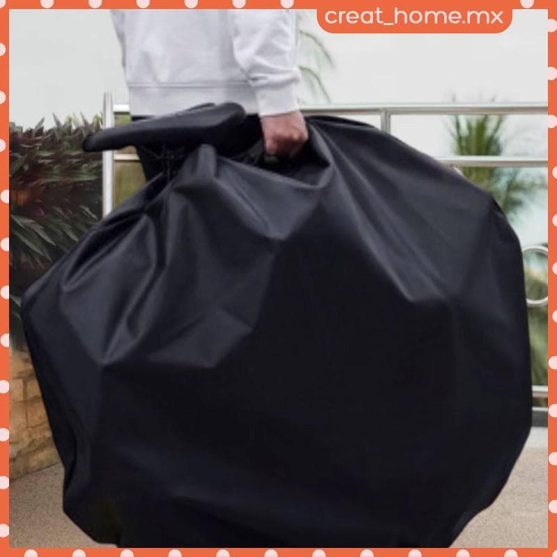 [Creat_home] Capa Dobrável Para Bicicleta À Prova De Poeira Caso De Viagem Dobrada Ao Ar Livre Bolsa De Transporte De Pr