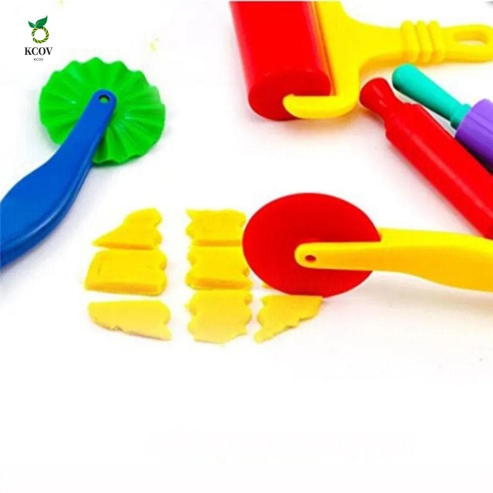 Ferramenta De Modelo De Massinha KCOV , Kit De Ferramentas De Plasticina 3D De Plástico , Conjunto De Luxo Massa Criativ