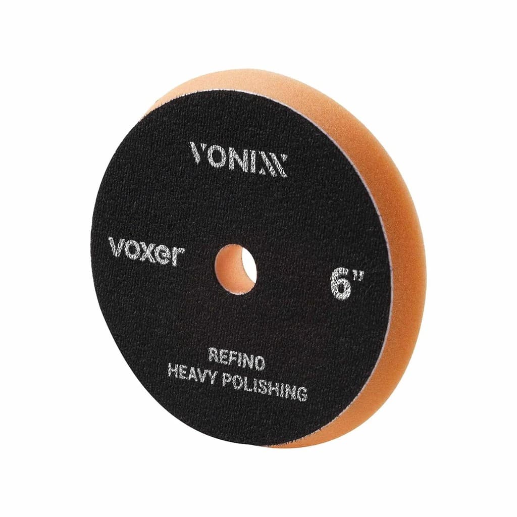 Boina 6" Espuma Laranja Etapa de Refino Voxer - Vonixx