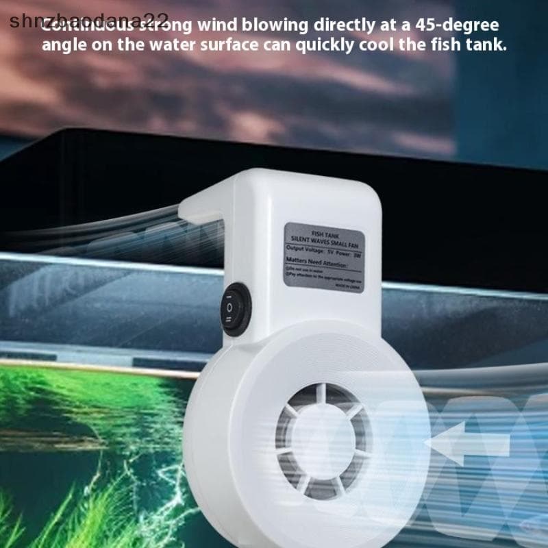 [Shnzd] Mini Ventiladores De Resfriamento Para Aquário , Tanque De Peixes , Sistema De Ventilador Animais De Estimação A