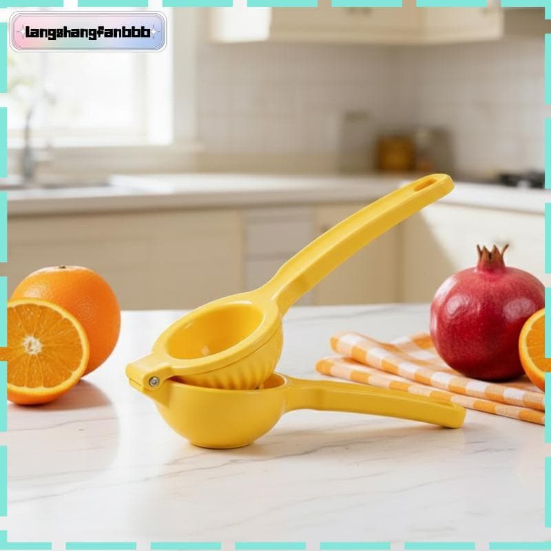 [LANGB] Extrator Manual De Suco Cítrico 2 Em 1 , Espremedor De Laranja , Limão Portátil , Prático , Prensa De Frutas Par