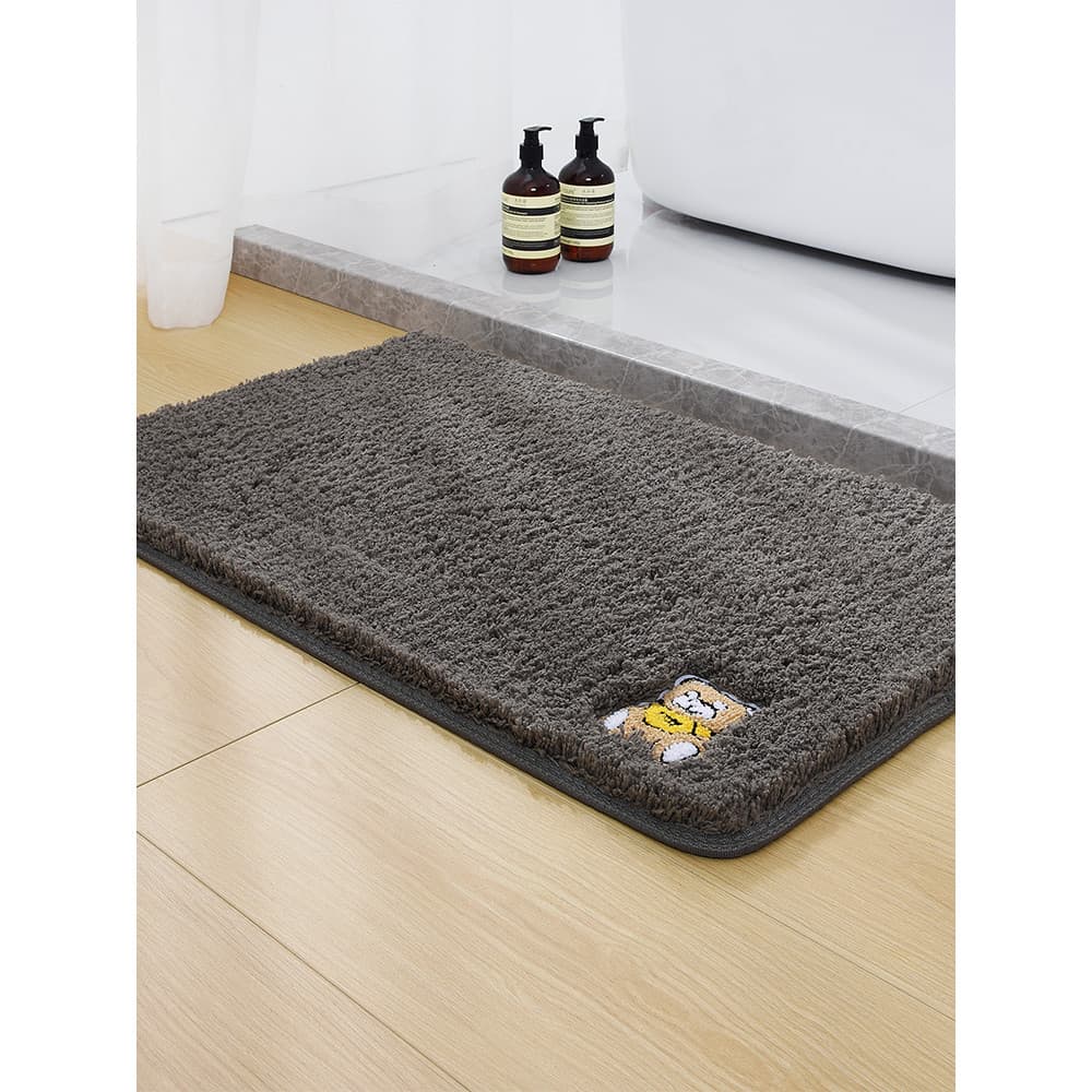 Tapetes de banheiro absorventes para pés de banheiro, tapetes para porta de banheiro, porta de cozinha, porta de entrada