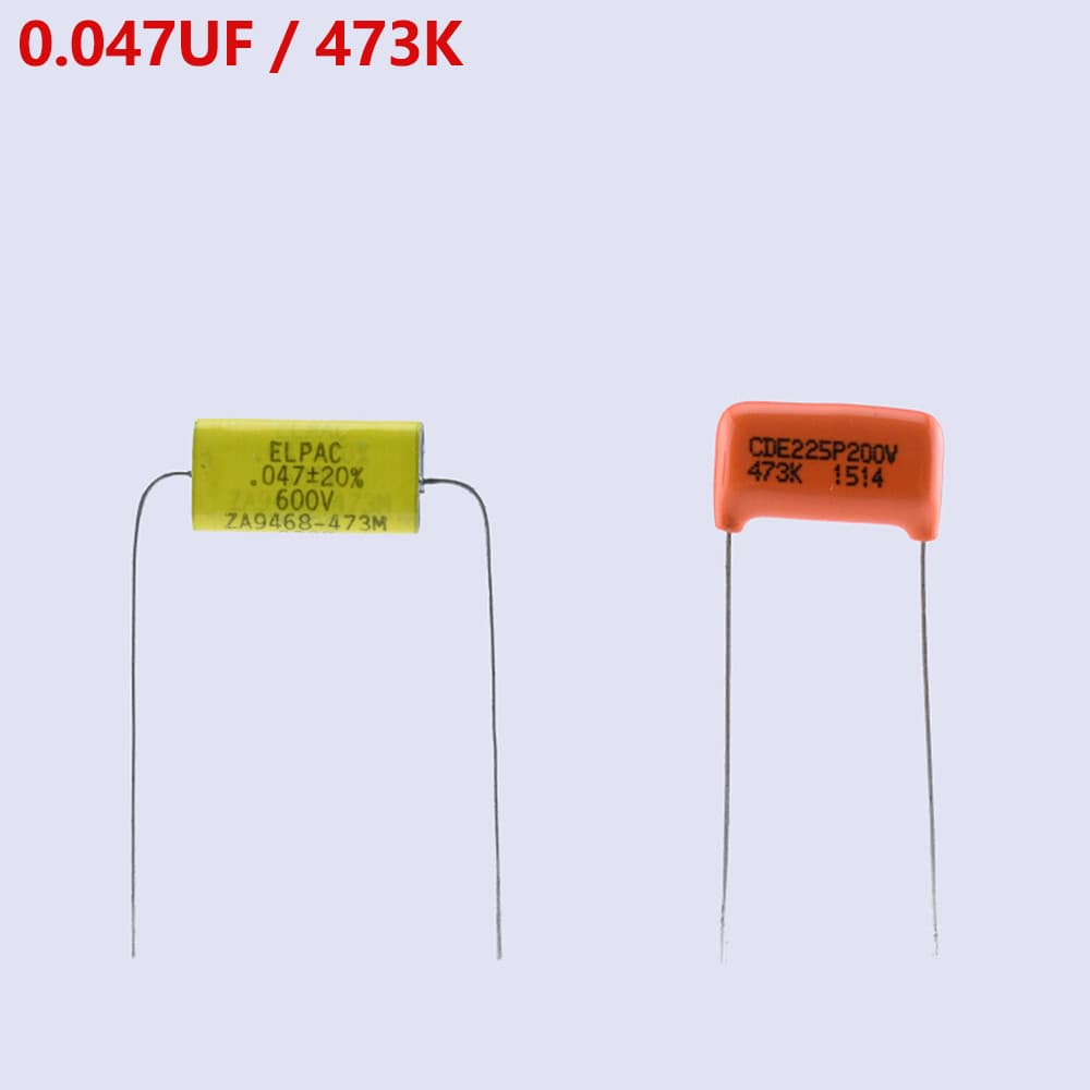 Produto americano vintage elpac CDE/SBE vintage elpac 0.047 uf tom de guitarra elétrica elétrica