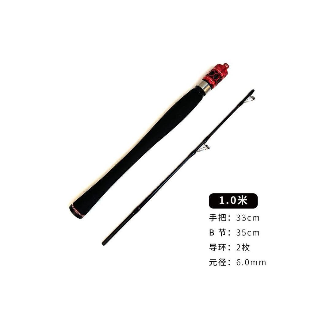 Novo estilo Vara de pesca em jangada Ponte Vara de jangada Vara única Ponte Vara de pesca Pesca em jangada Vara curta pe