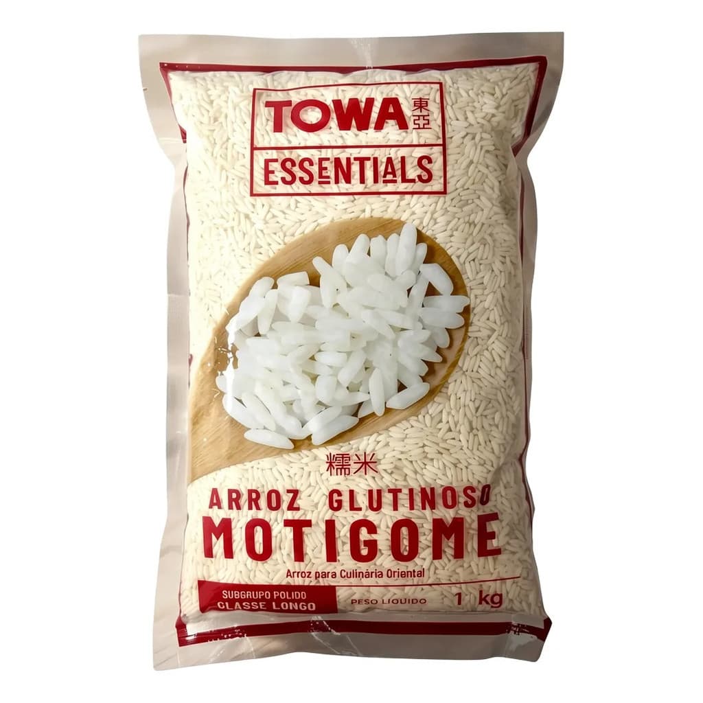 Arroz Motigome Glutinoso Essentials 1kg Tipo 1 Tailândia Para Moti Sushi Sobremesas Doces E Culinária Sem Glúten