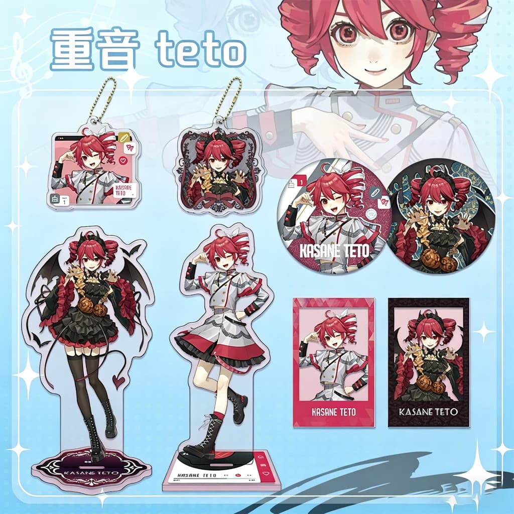 Accent toto oficial genuíno mercadoria acrílico Interlayer suporte duplo Flash crachá barra Chirp cartão grânulo corrent