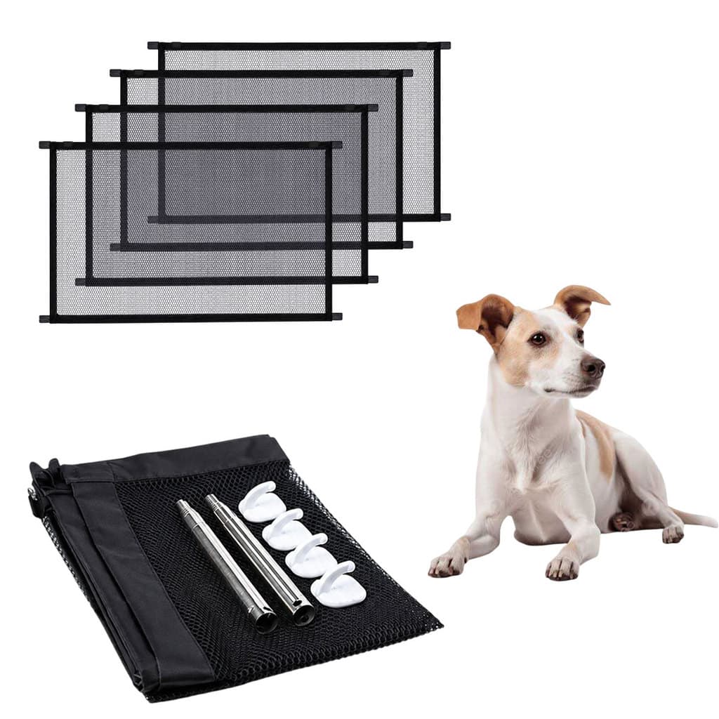 Tela Rede Proteçao Grade Kit 4 Uni Criança Bebe Pet Cachorro Gato Animal Cerca Escada Corredor Porta Resistente