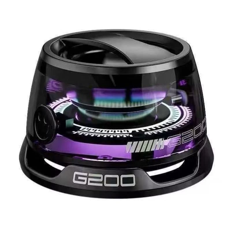 Caixa De Som LED Bluetooth magnético portátil atmosfera colorida RGB mini Speaker à prova d'água