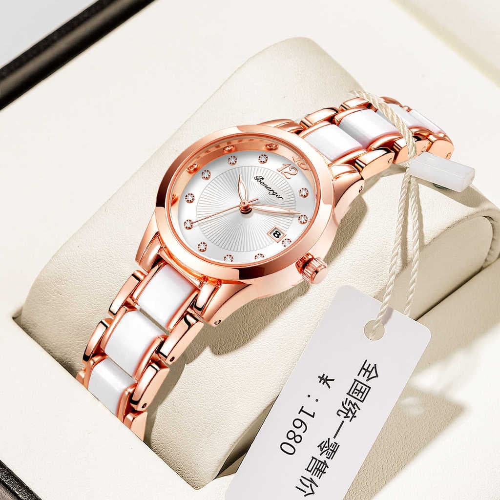 relogio feminino pequeno relogio feminino luxo 2024 novo estilo senhoras relógio feminino luz luxo nicho simples tempera