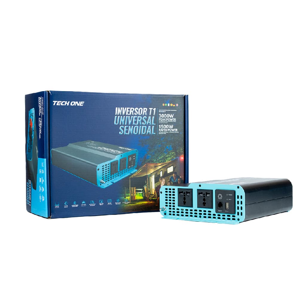 Inversor De Voltagem 24v Para 220v 1500w Real Senoidal T1