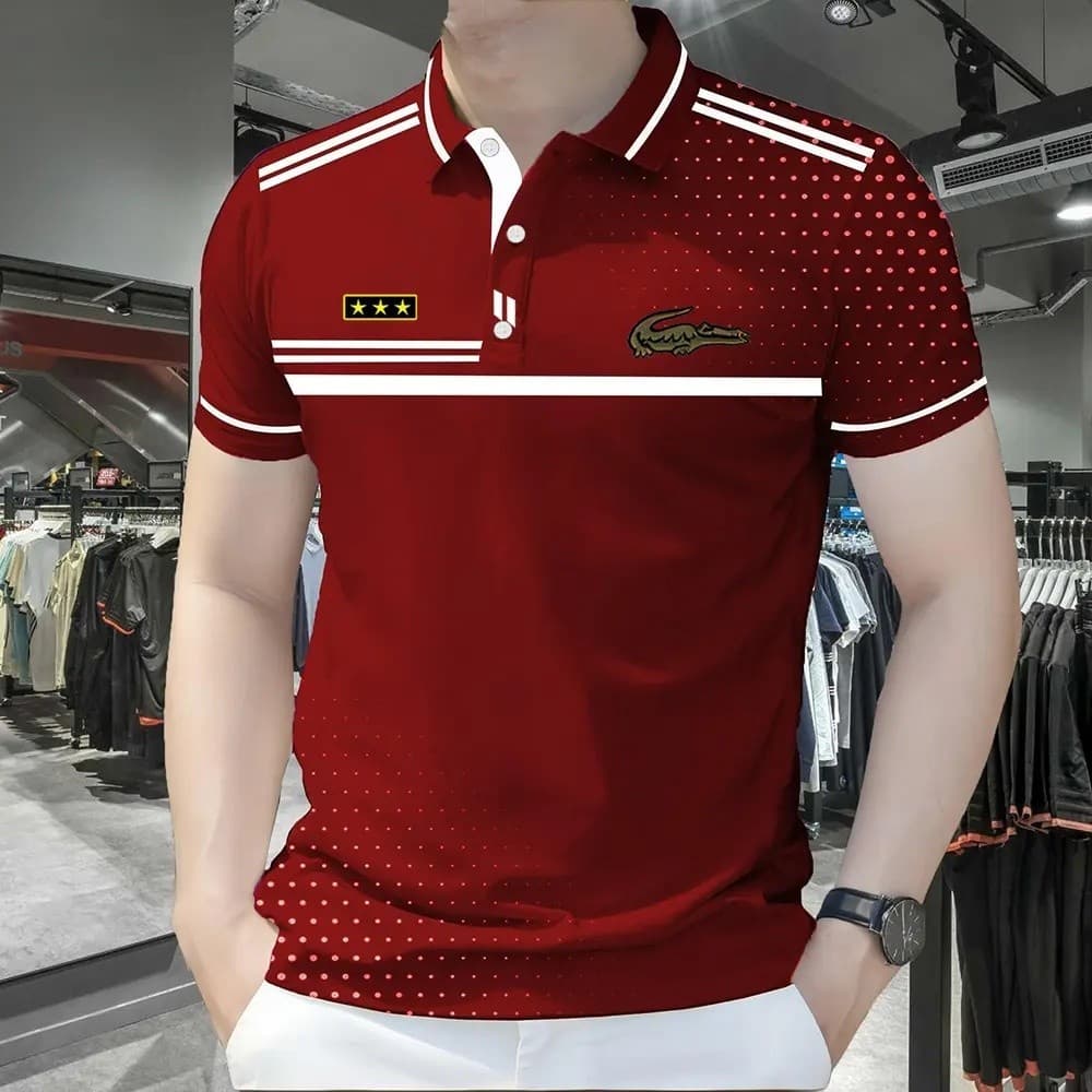 Camisas pólo da moda de verão, masculinas, adequadas para jovens, camisas pólo de escritório, camisas formais de golfe c