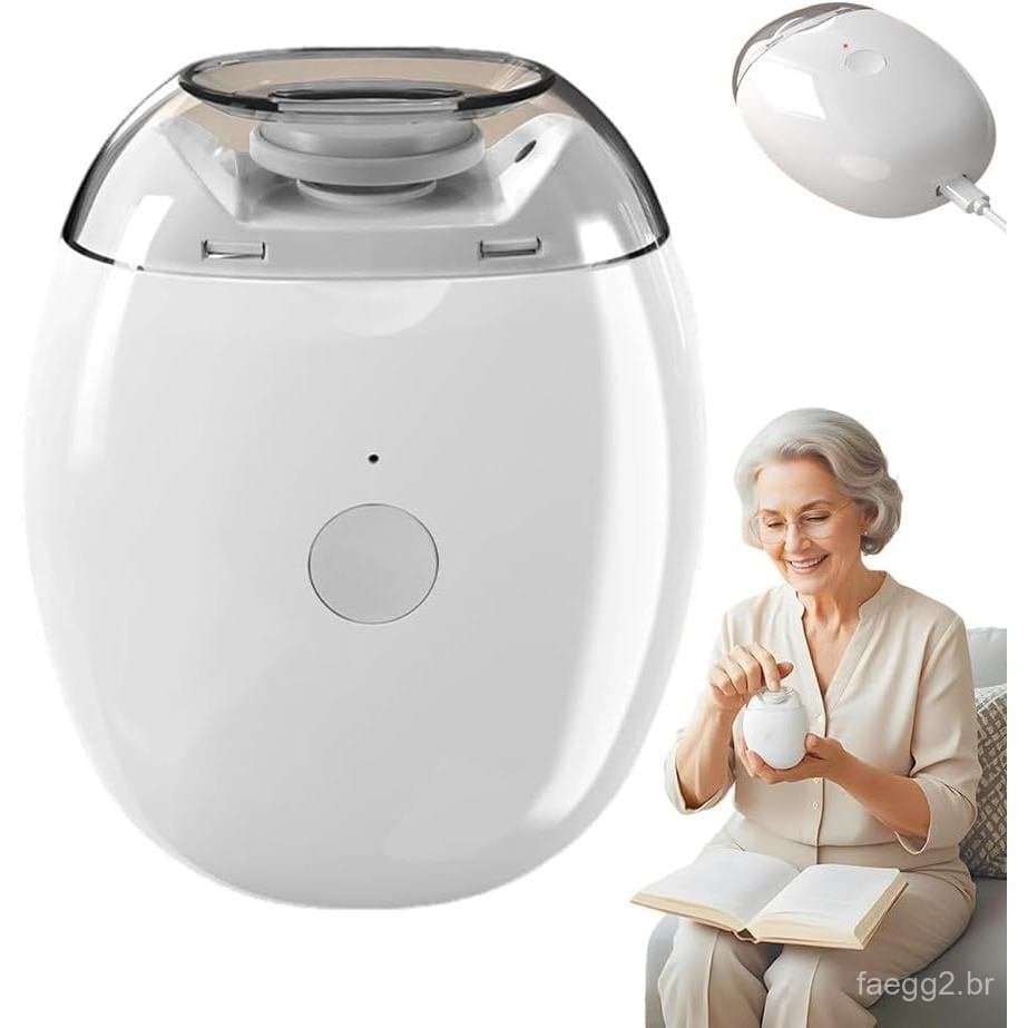 Cortador de Unhas Elétrico, Aparador de Unhas Elétrico Fácil de Usar, Lixa de Unhas Elétrica, Lixas de Unhas Automáticas