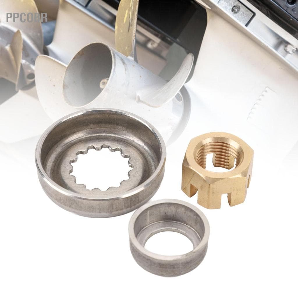 Ppcobr Kits de hardware para instalação de hélice adequados para motores de popa de 2 4 tempos 30-60hp, peças de motor