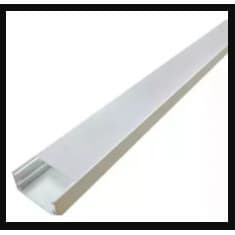Perfil Alumínio 3010 Sobrepor 1m para Fita LED