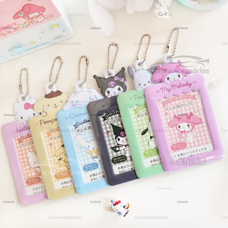 Porta-cartões  1pc Kpop Photocard Chaves Capas Fotográficas Protetor de Banco 2EB2