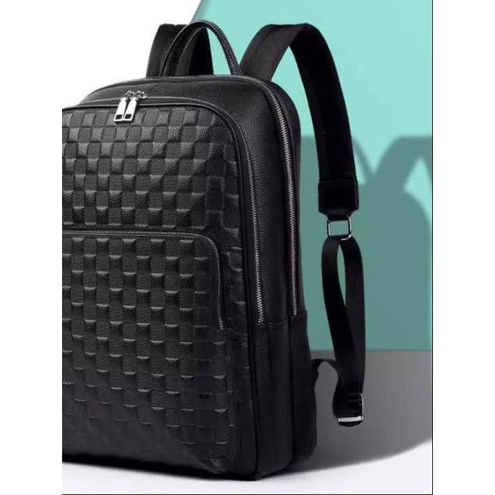Novo produto mochila masculina de grande capacidade em relevo mochila de viagem masculina moda Casual mochila masculina