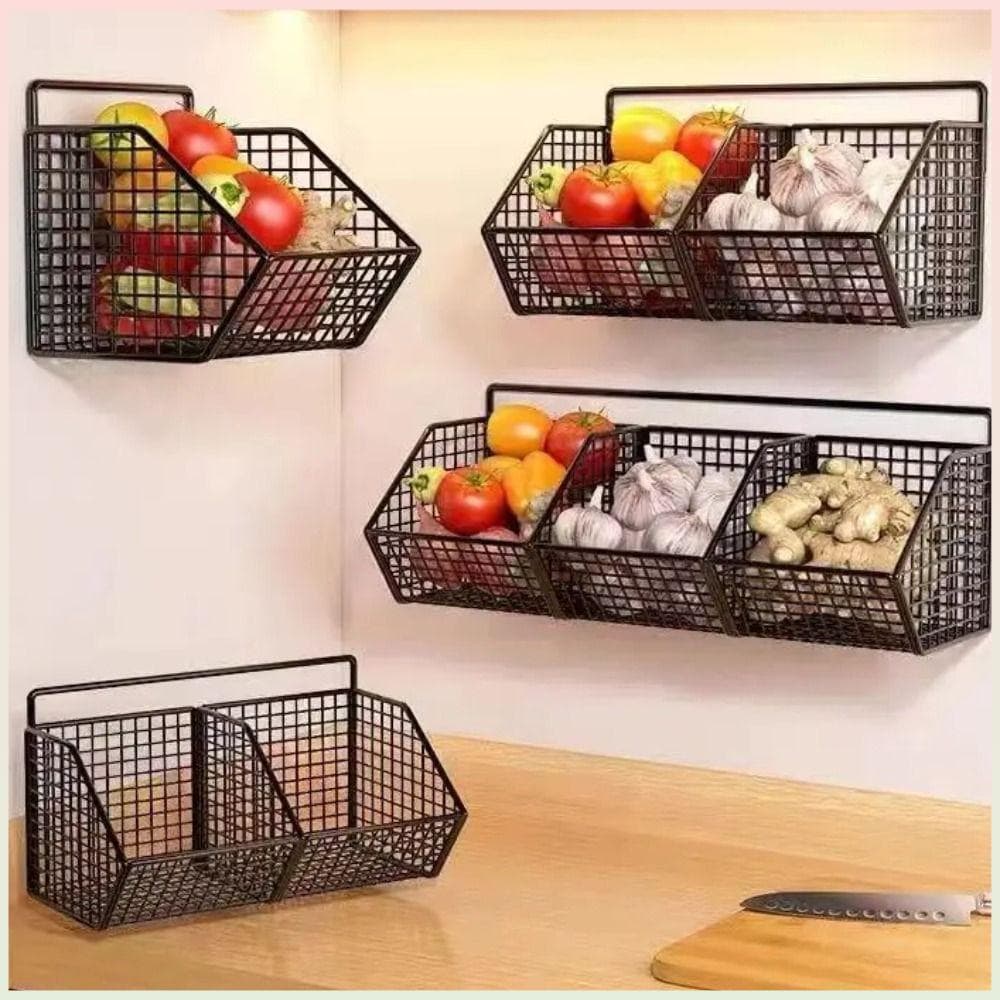 ME Prateleira De Cozinha , Cebola , Gengibre , Alho , Vegetais , Frutas , Rack De Armazenamento , Cesta De Drenagem Mont