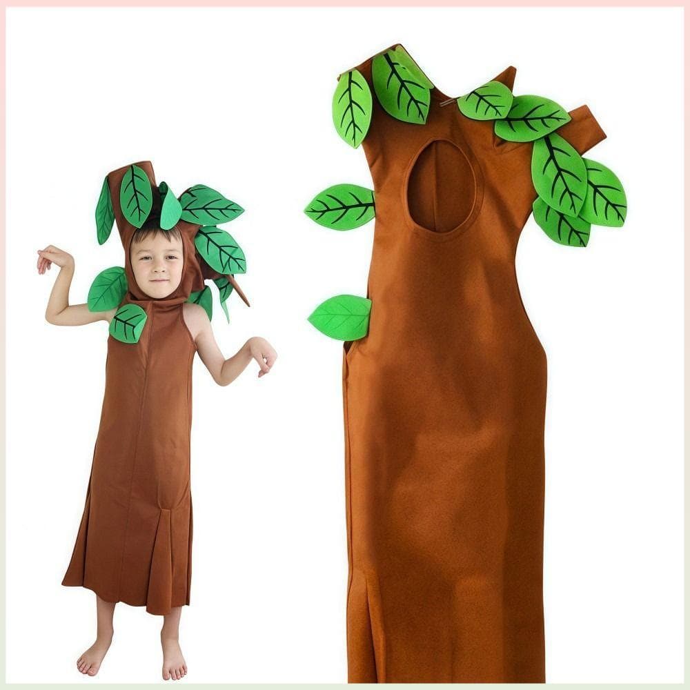 Trajes De Cosplay , Fantasia Leve De Árvore Estilo Infantil , Roupas Realistas Para Performance Em Palco
