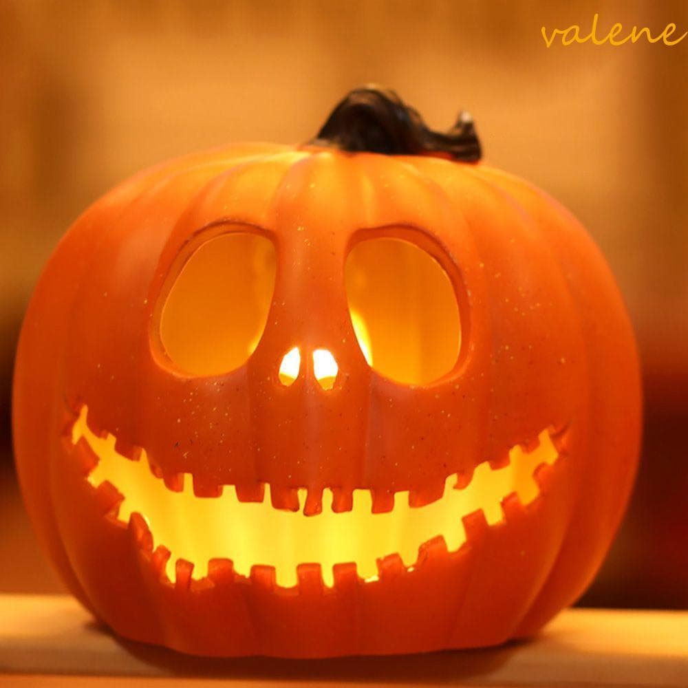 VALENE Abóbora Lâmpada Cena Arranjo Shopping 24cm Fontes Criativas Para Festa Decoração De Halloween
