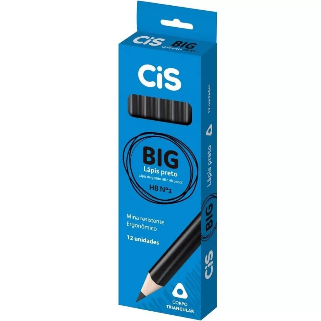 LAPÍS PRETO BIG HB Nº2 CIS