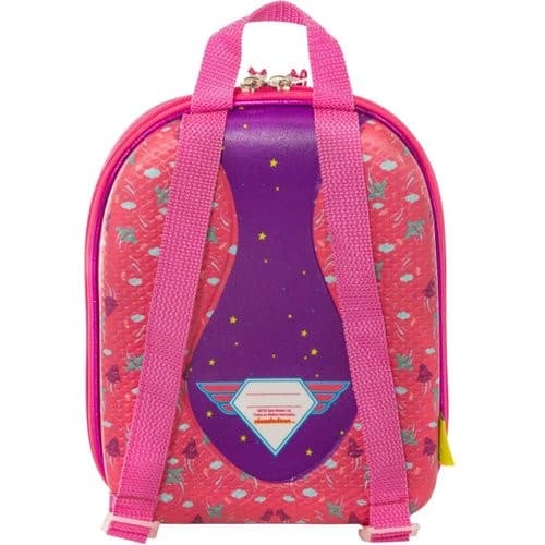 Mochila Infantil Patrulha Canina Roxa Pequena Compacta Resistente Escolar
