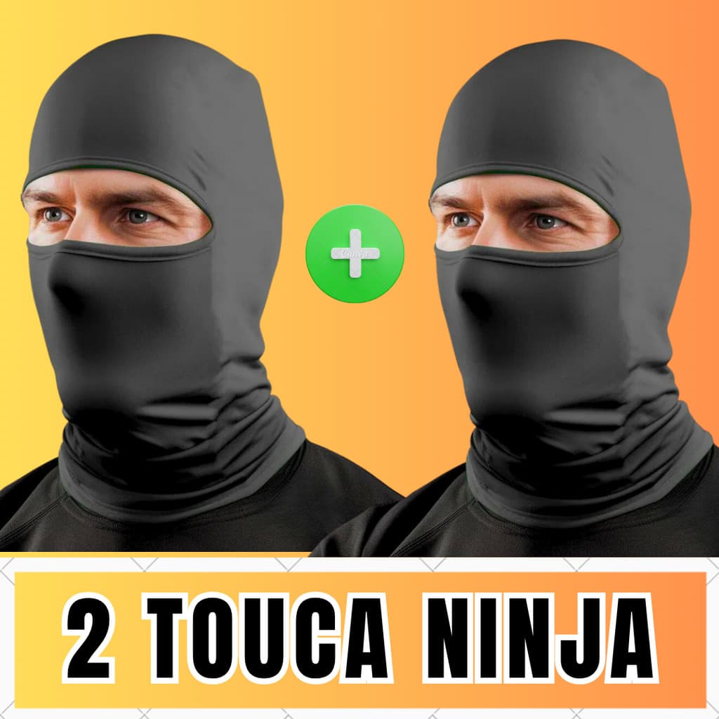 Kit 2 Touca Balaclava Proteção Solar Motoqueiro Motoboy
