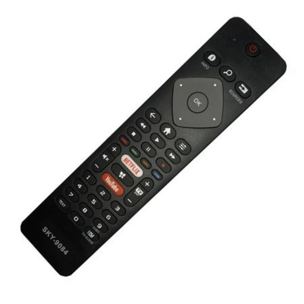 Controle Compatível Philips Smart Tv Led 4k Netflix Youtube SKY-9084 - Substituto Compatível bc bc