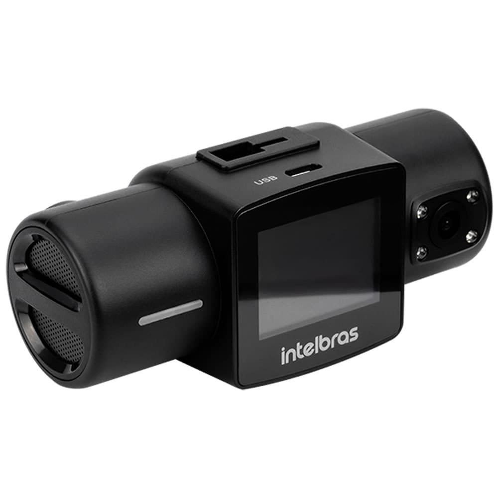 Câmera Veicular Duo 2 Câmeras 2K+ Com Visor DC 3201 2K+ Intelbras