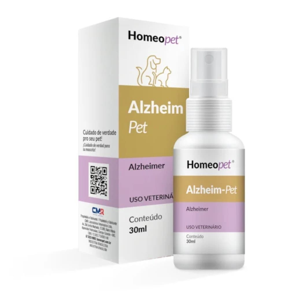 Alzheim Pet Homeopet Tratamento Alzheimer Pets 30ml