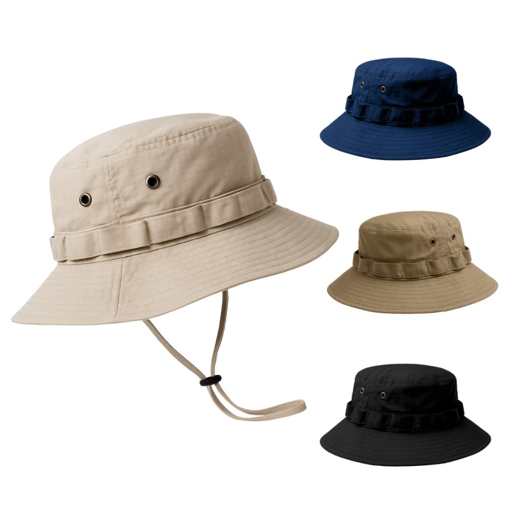 Chapeu Tático militar Bucket Boonie Hat Caça Chapéu Camping Pesca Masculino Feminino Chapéu Militar