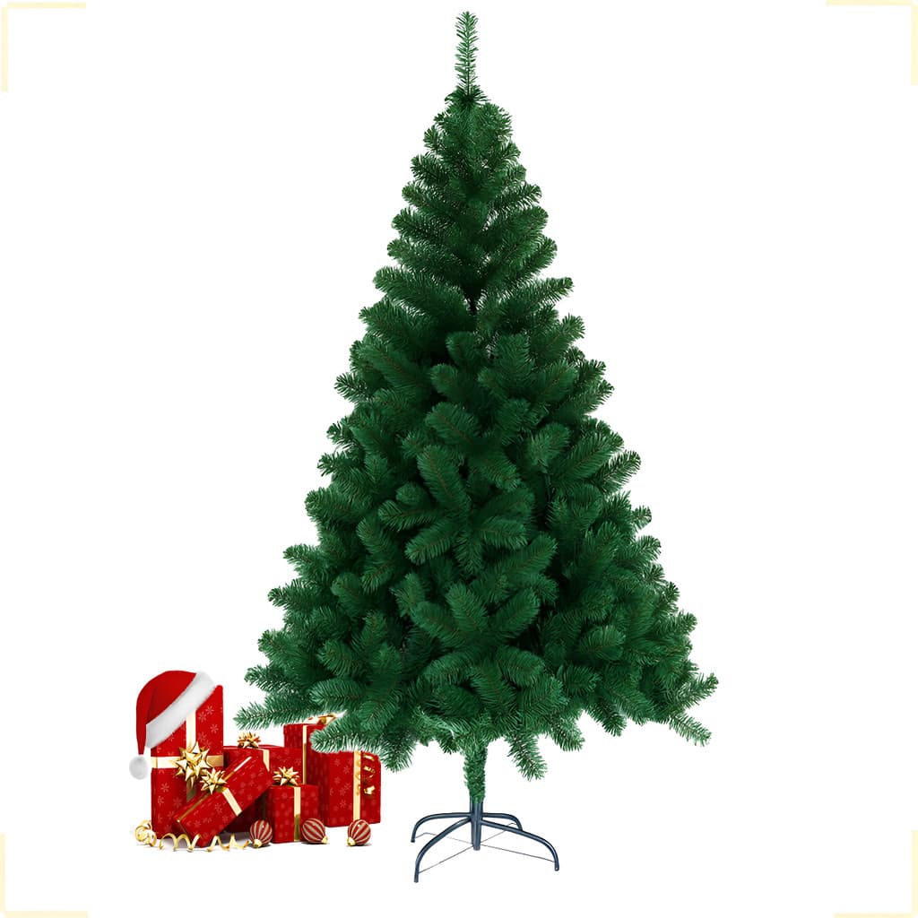 Árvore De Natal Grande 1,80m 750 Galhos Bem Cheia Luxo Verde