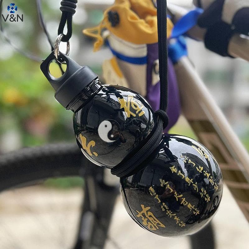 (V & N) Garrafa De Água Em Formato De Cabaça De 1000ML Copo Portátil Ao Ar Livre De Grande Capacidade Para Viagens , Cam