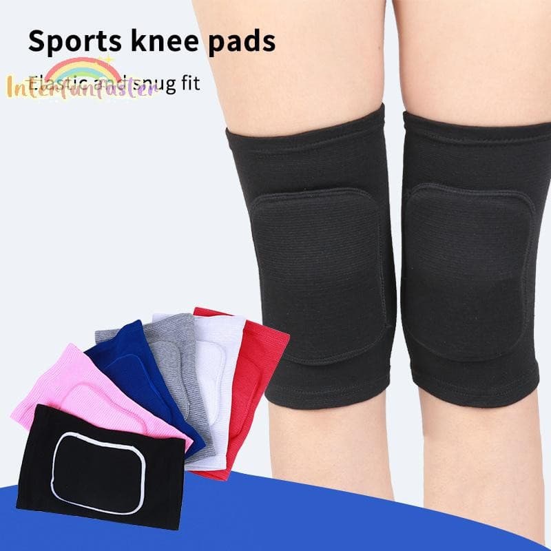 [Interfunfasterb] Joelheiras Esportivas Protetor Elástico De Joelho Esponja Espessada Suporte Para Joelheira Dança , Tre
