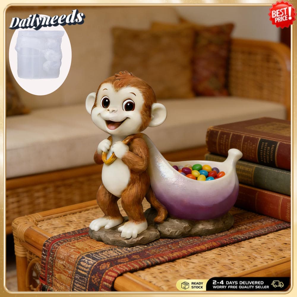 Copo De Vela Perfumado Branco , Resina , Cimento , Gesso , Silicone , Epóxi , Macaco , Vaso De Flores Para Decoração De