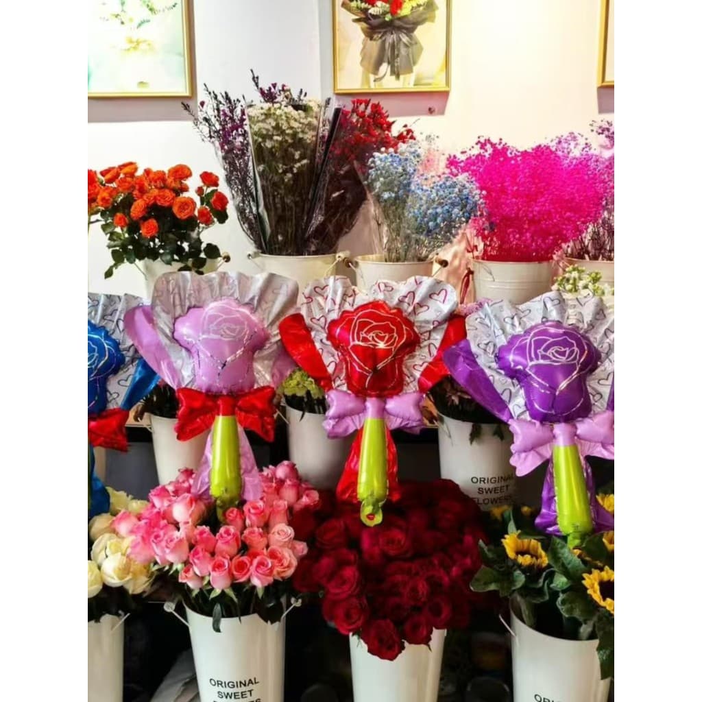 38 dia das mulheres Shopping loja decoração buquê de flores balão empresa deusa Festival evento presente mercado noturno