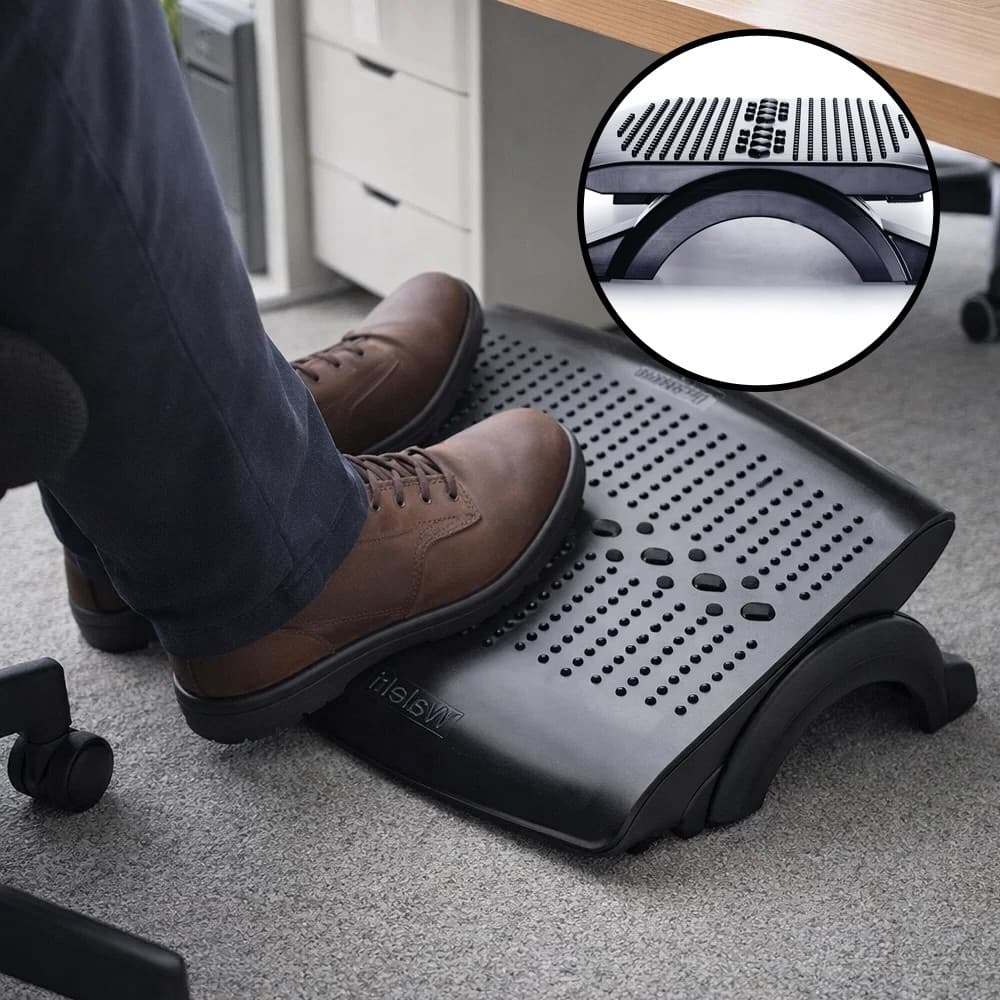 Apoio Ergonômico para os Pés Ajustável