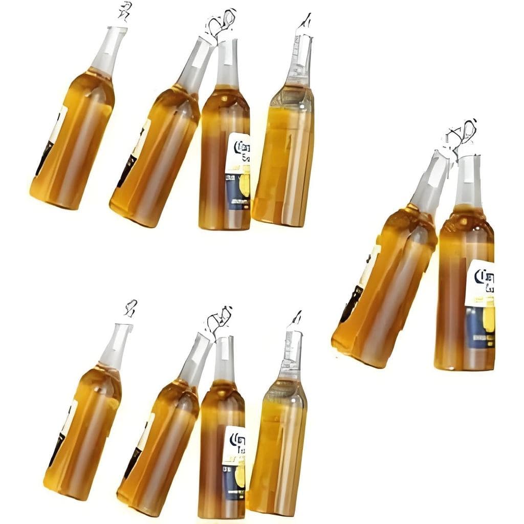 10 Peças de Pingentes de Resina em Forma de Mini Garrafa de Cerveja, Tema Bebidas, para Criação de Joias DIY, Colares, B