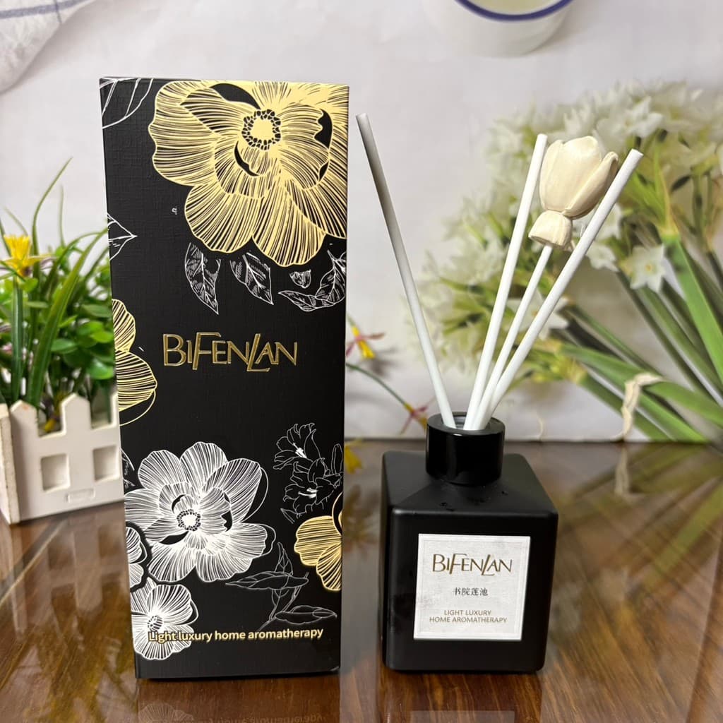 B Finlândia Luz Luxo Casa Aromaterapia 160ml Nicho Doméstico Interior Banheiro Óleo Essencial Sem Fogo Rattan Aromaterap