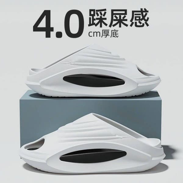| slippers | ♒Leve defeitos na moda ao ar livre casa chinelos antiderrapante 2025 de sola grossa verão novo estilo mascu