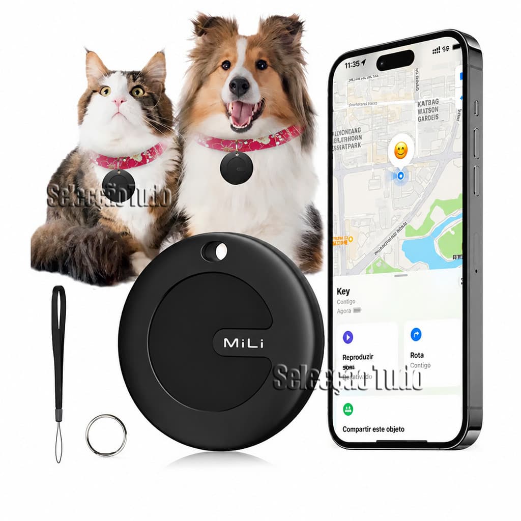 TAG ITAG Rastreador De Bagagem Mala Anti-Perda Mini Localizador De Chaveiro GPS