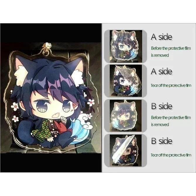 Chaveiro de Anime Feminino, Pingente Acrílico Danganronpa Masculino, Acessórios, Presente para Amigos LGD6