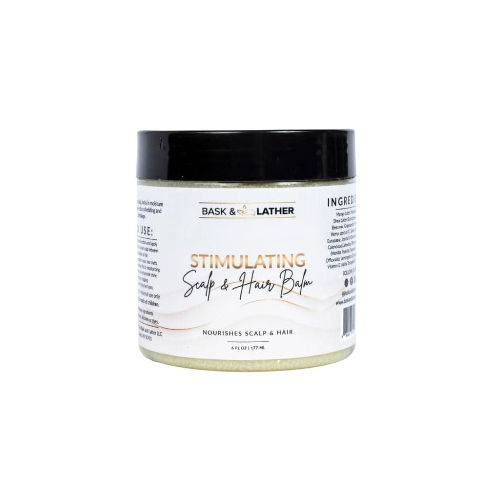 Bask & Lather Estimulador de Couro Cabeludo e Creme Capilar
