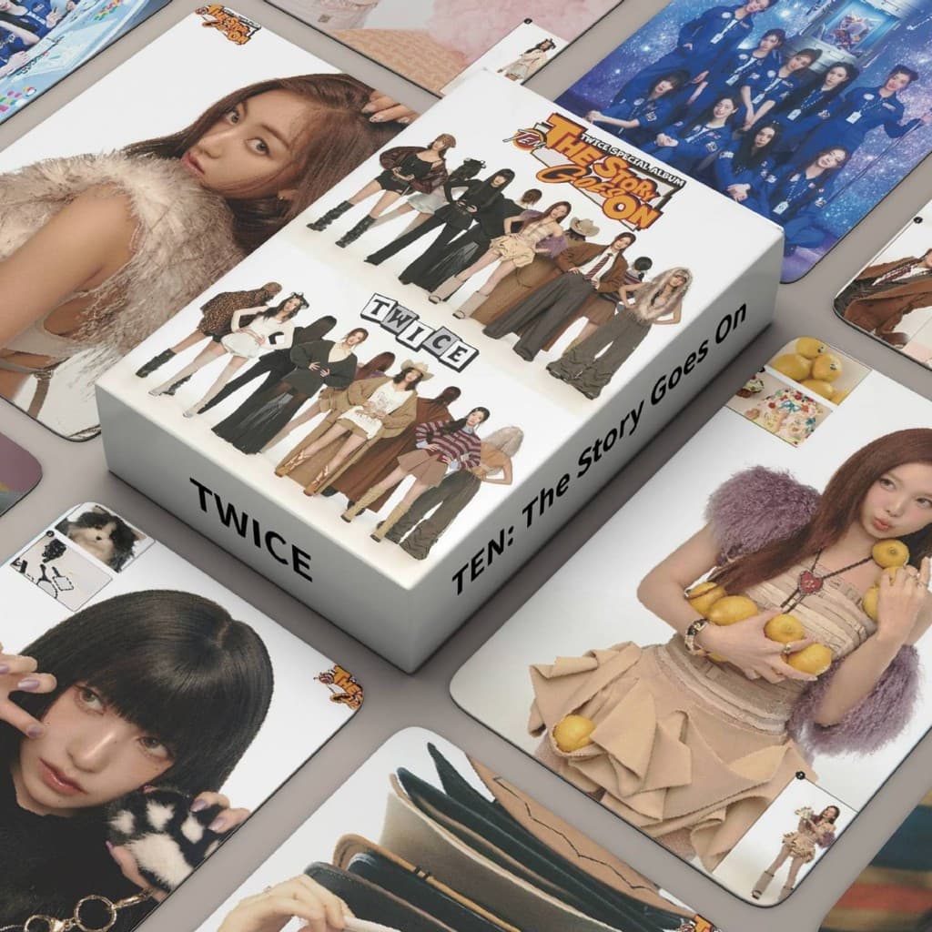 55pcs/box Kpop Idol TWICE Dez : The Story Goes On Lomo Photocards Para Coleção De Fãs
