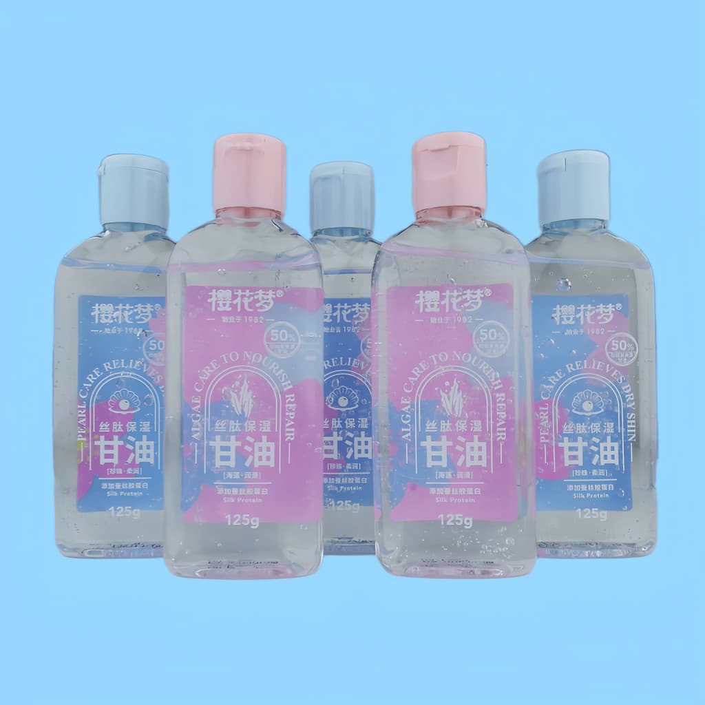 Sakura sonho peptídeo de seda hidratante glicerina 125g rachado grosso hidratante cuidados com as mãos algas marinhas lu