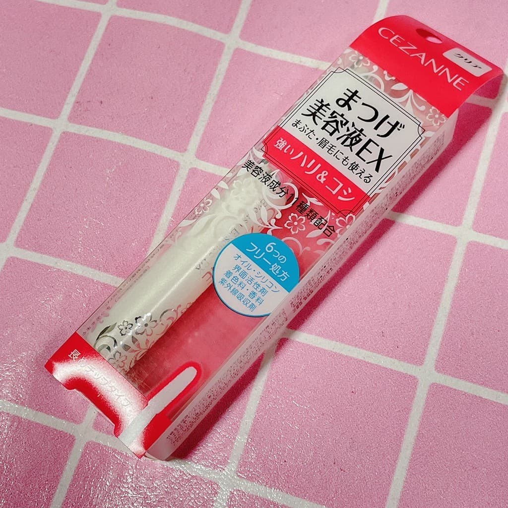 [Estoque pronto] Japão CEZANNE CEZANNE Loção Nutritiva para Cílios Essência Nutritiva Loção de Beleza de Secagem Rápida