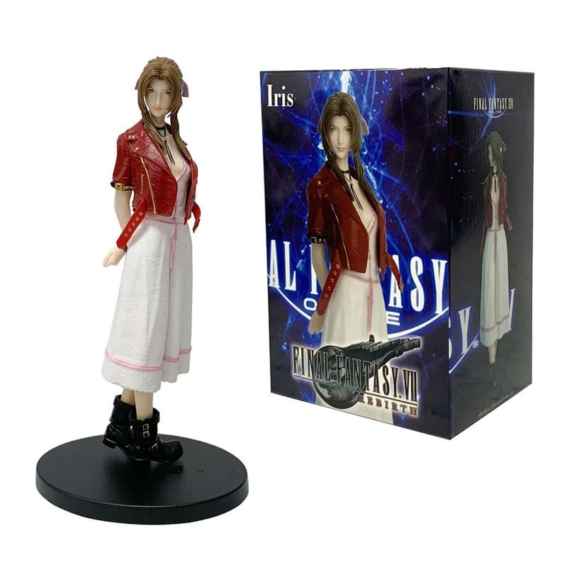 21cm Final Fantasia VII Jogo Personagem Figura Aerith Gainsborough Deusa PVC Figuras De Ação Modelo Coleção Decoração Bo