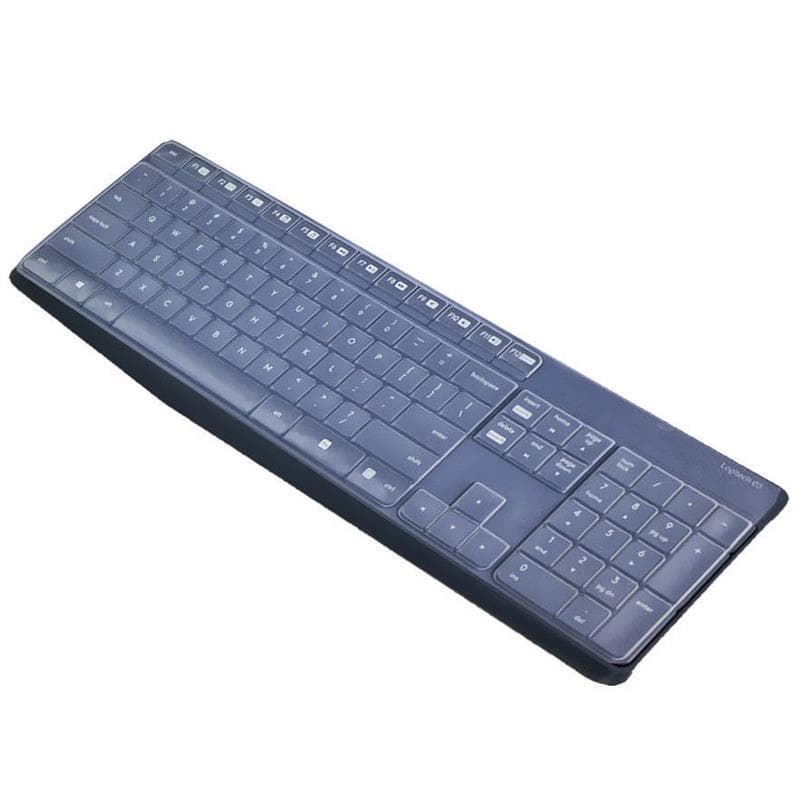 Logitech mk235mk315k375sMK345K345 Filme para teclado Silicone Capa contra poeira Filme para teclado à prova d'água e poe