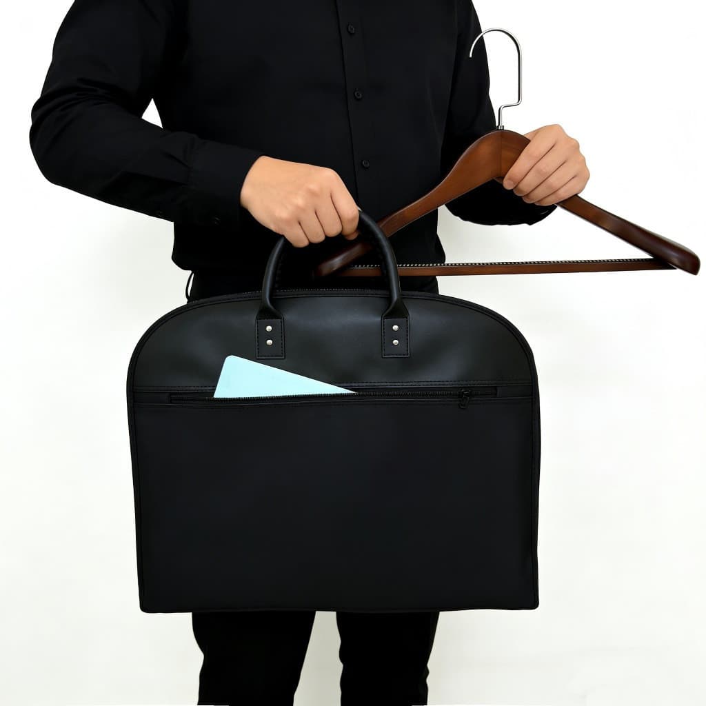 Portátil Pendurado Saco De Terno Ao Ar Livre Negócios À Prova Dwaterproof Água Capa Embalagem Roupas Poeira